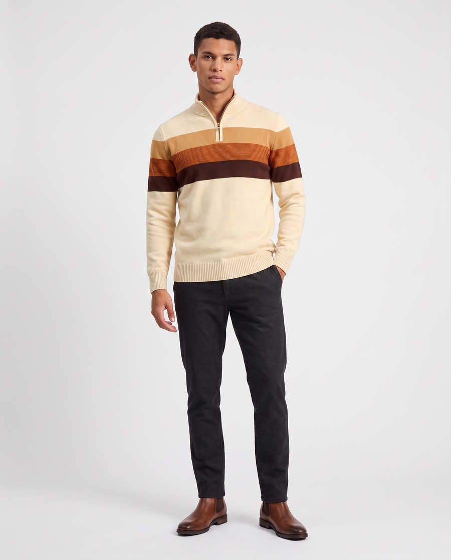 Virelle | Pull Col Camionneur Homme