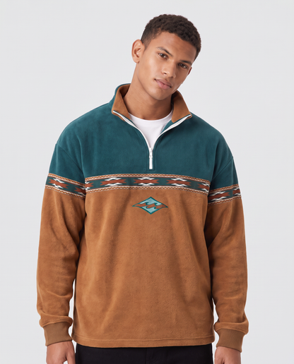 Virelle | Pull Demi-Zip Homme