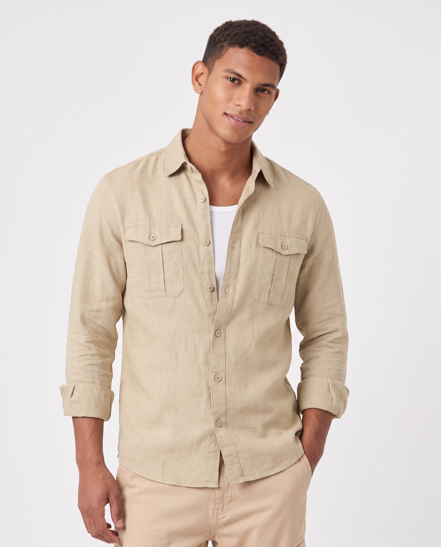 Virelle | Chemise Décontractée Homme À Poches