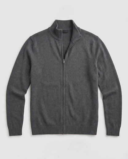 Virelle | Gilet Zippé Homme En Maille