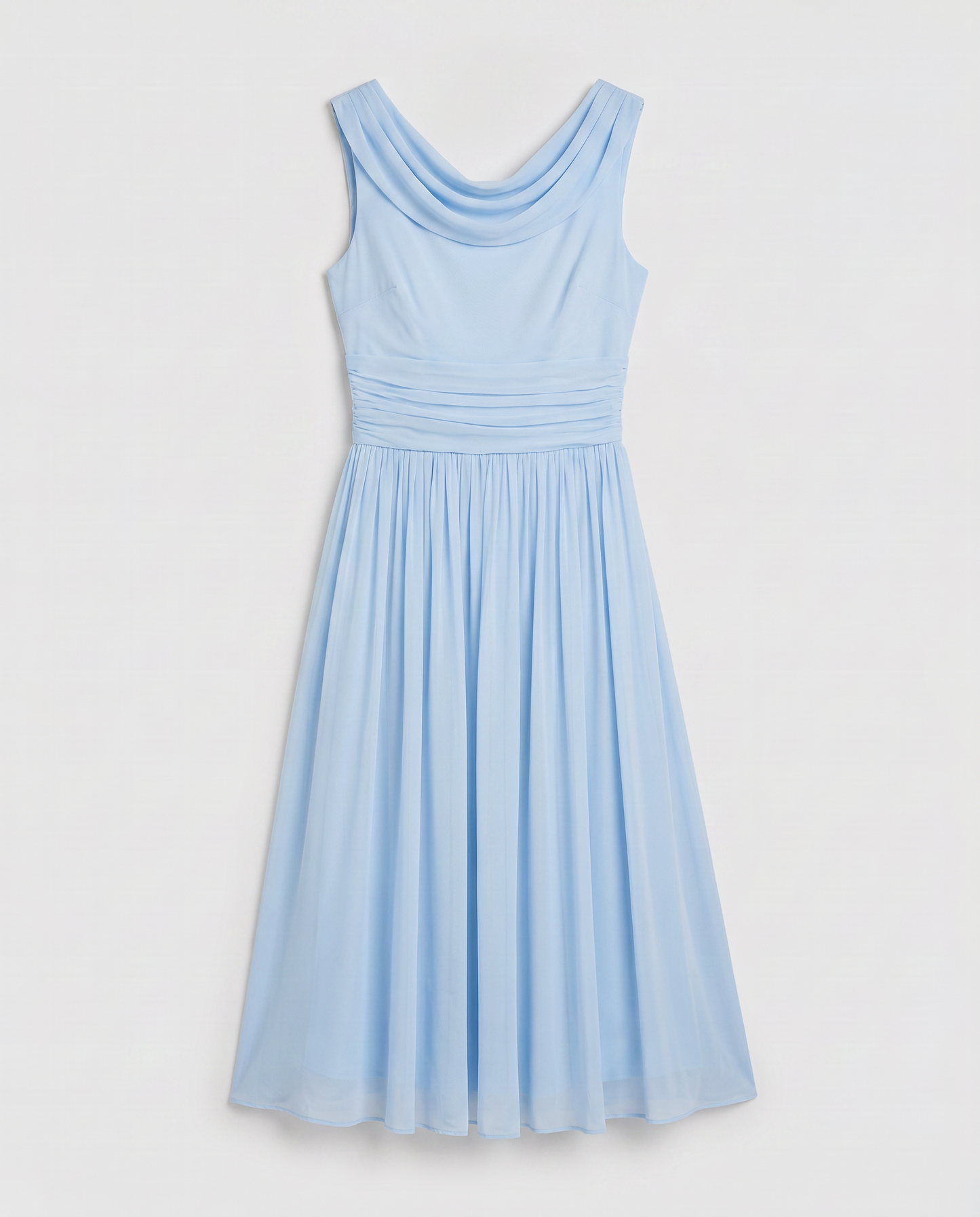 Virelle | Robe Midi Drapée