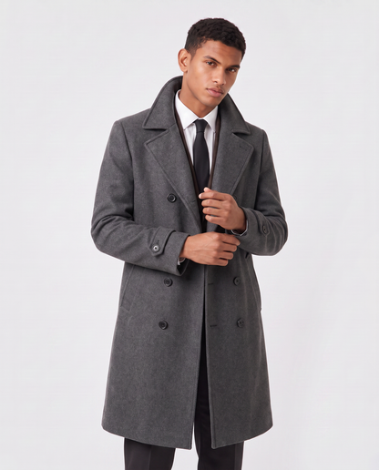 Virelle | Manteau Long Homme En Laine
