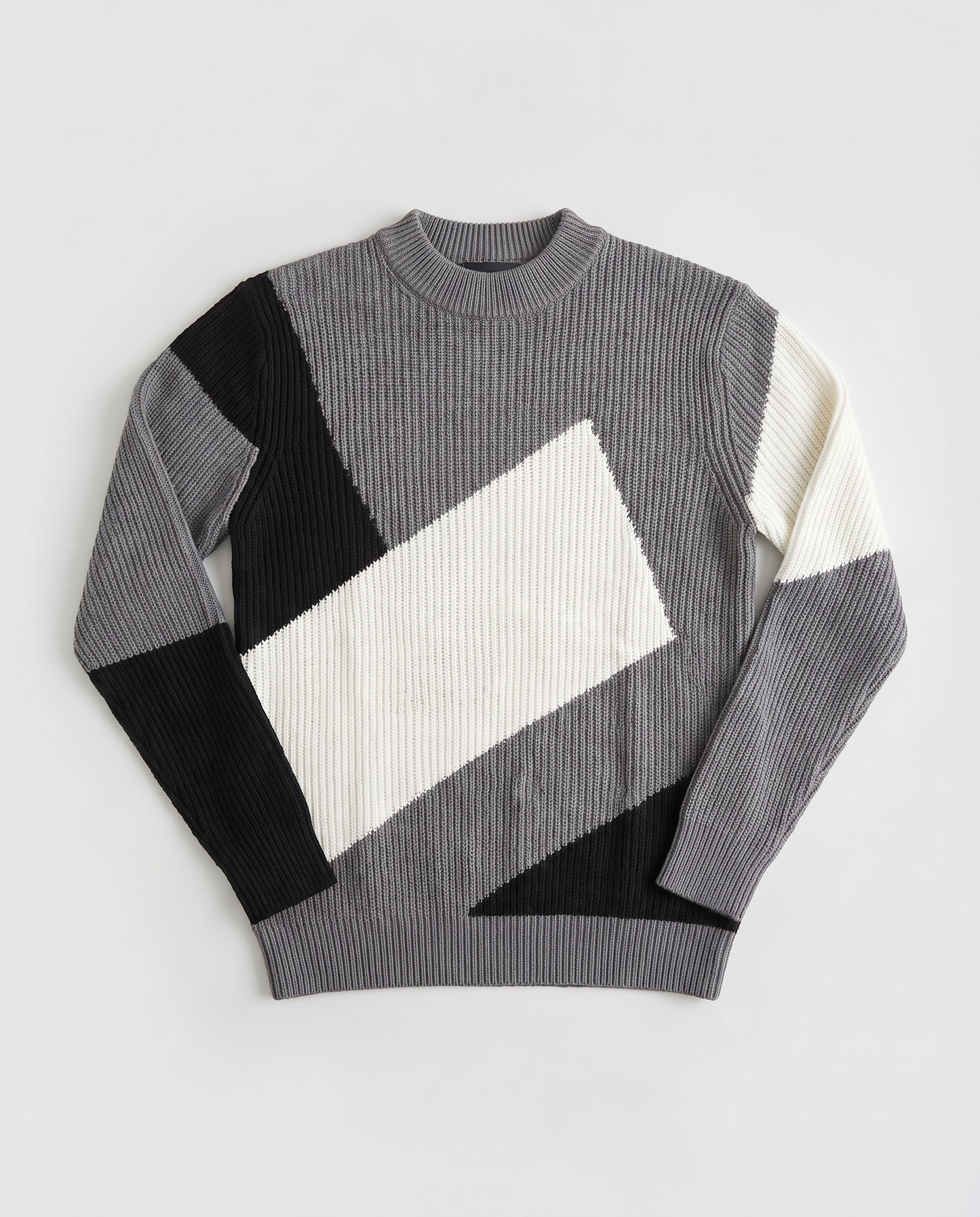 Virelle | Pull Homme En Maille À Motifs