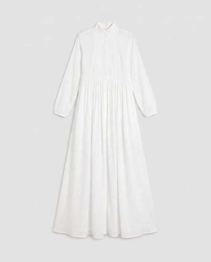 Virelle | Robe Longue Chemise Fluide