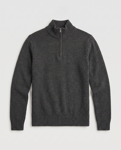 Virelle | Pull Demi-Zip Homme En Maille
