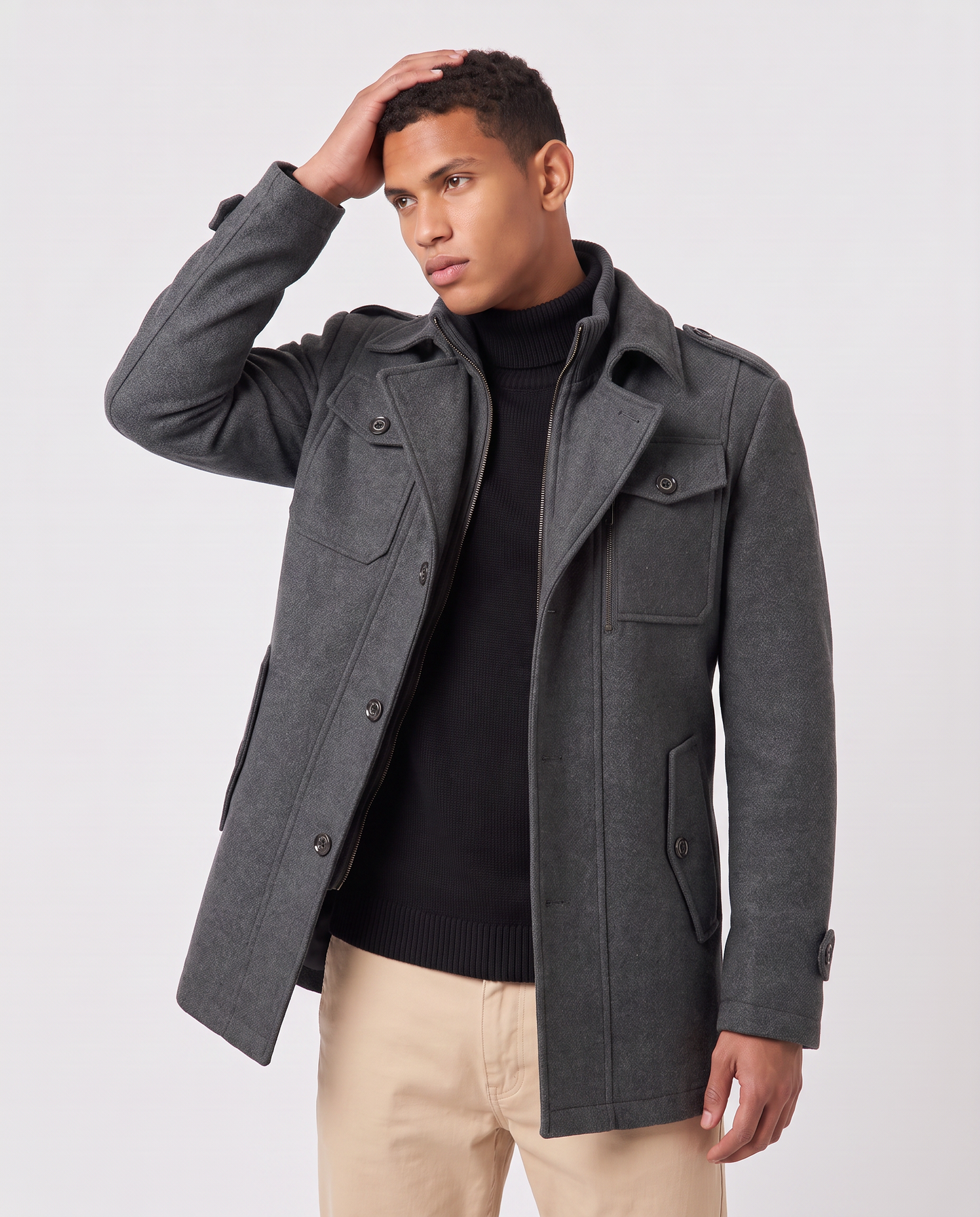 Virelle | Trench Homme Classique