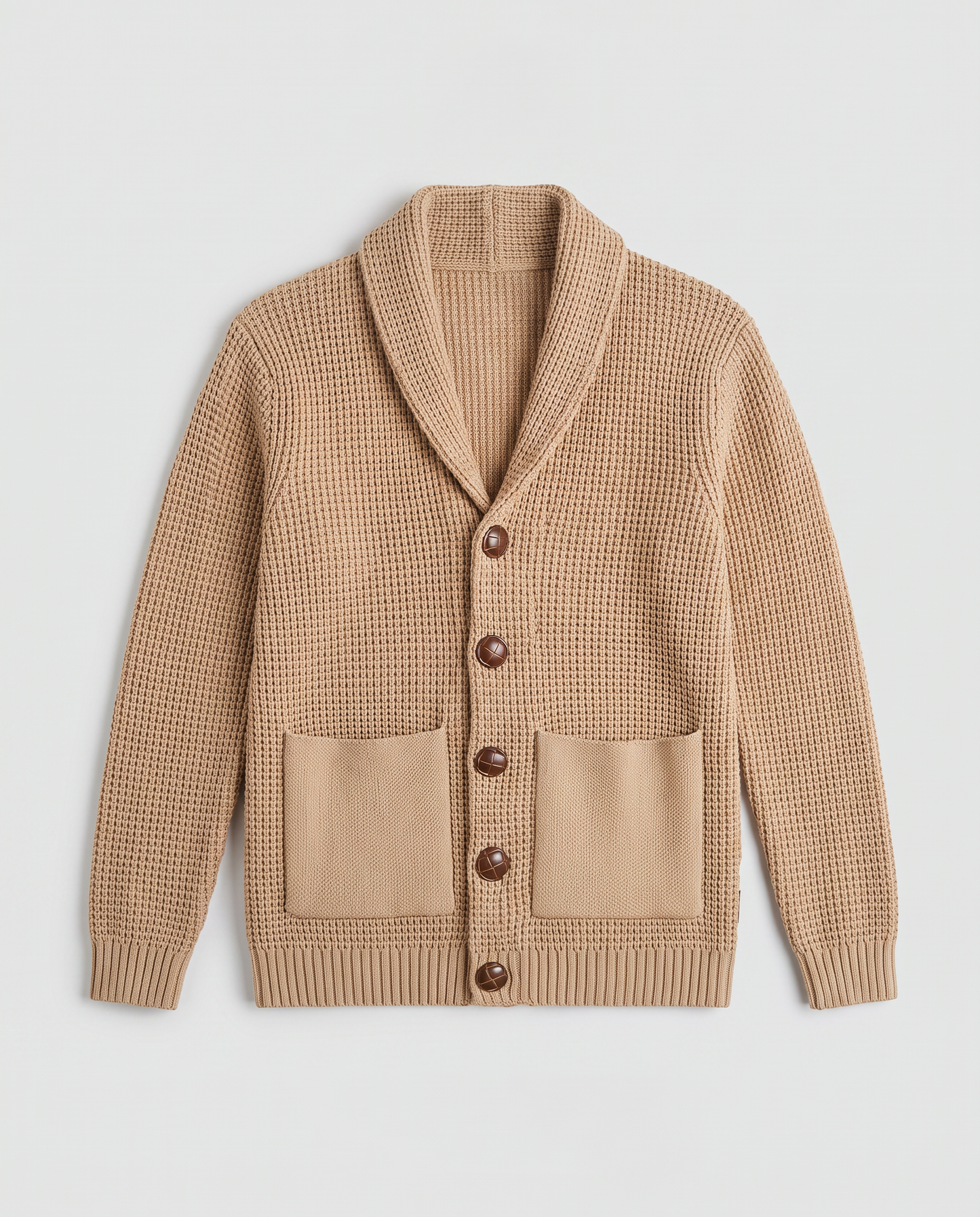 Virelle | Cardigan Homme Vintage En Maille