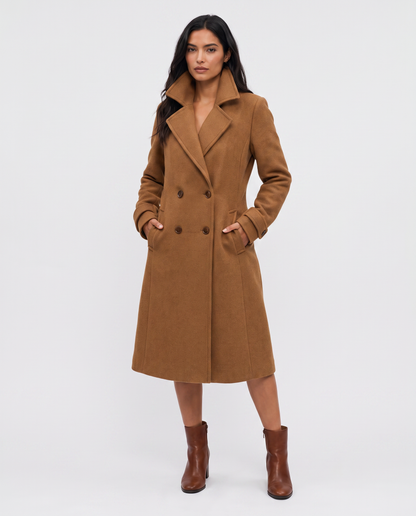 Virelle | Manteau Long En Laine Femme
