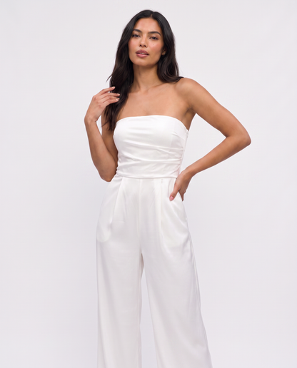 Virelle | Combinaison Satinée Bustier