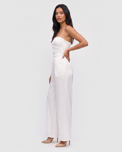 Virelle | Combinaison Satinée Bustier