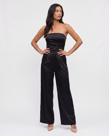 Virelle | Combinaison Satinée Bustier