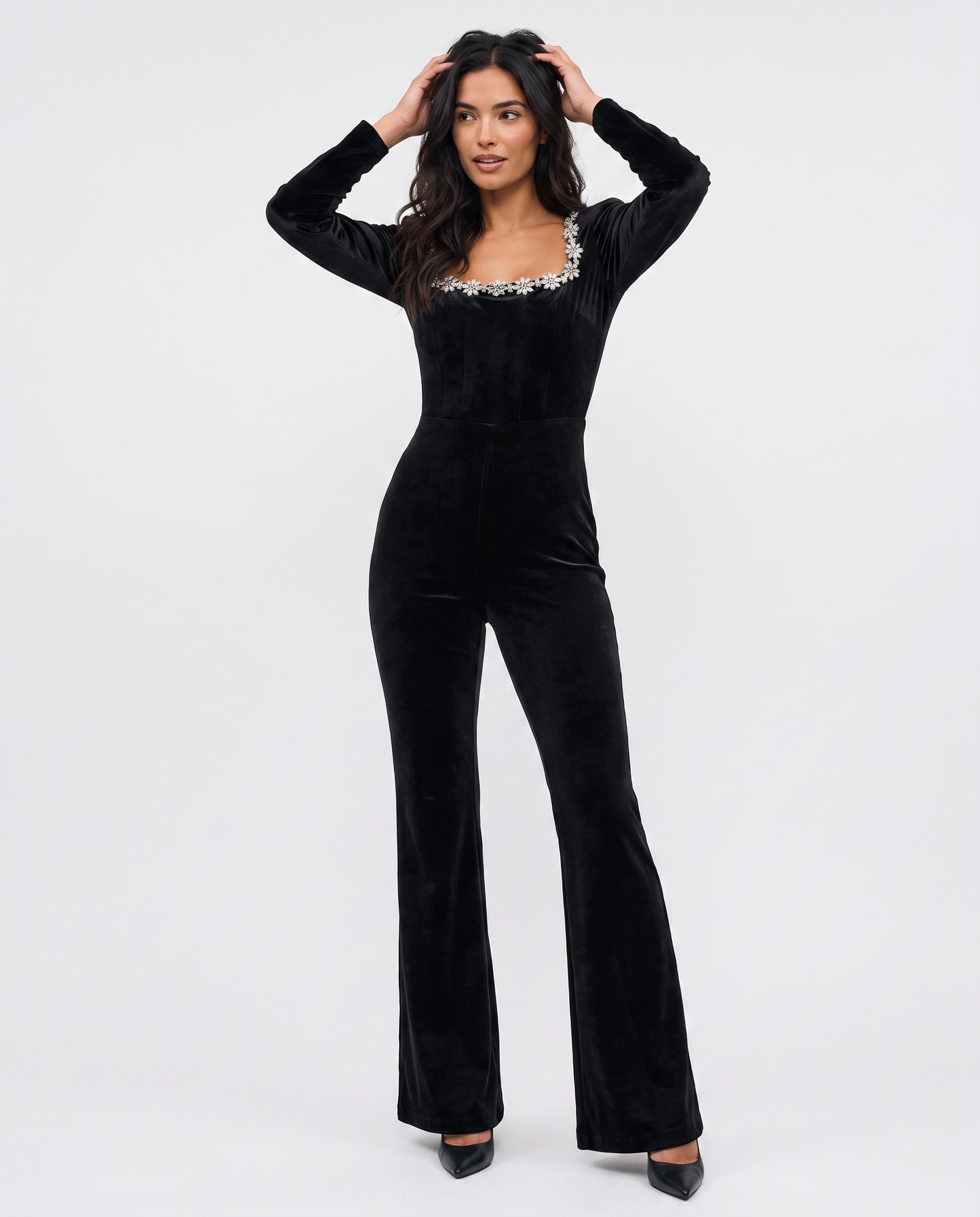 Virelle | Combinaison En Velours Femme