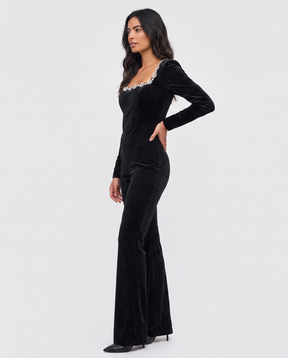 Virelle | Combinaison En Velours Femme