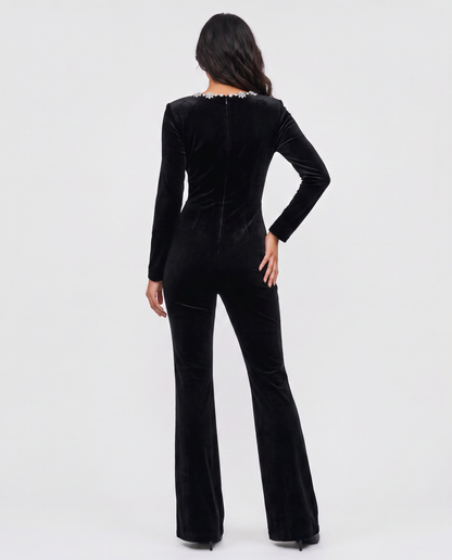 Virelle | Combinaison En Velours Femme