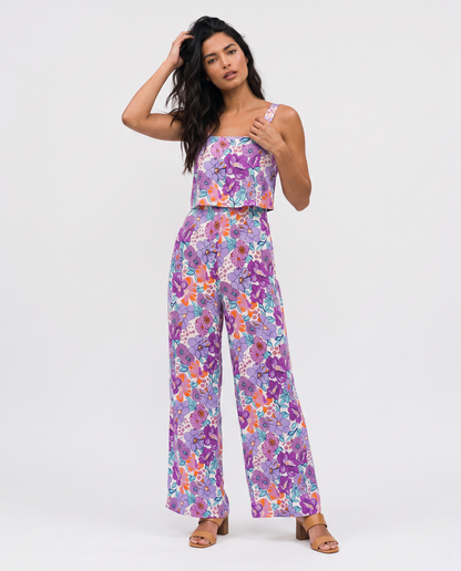 Virelle | Combinaison Fleurie Femme