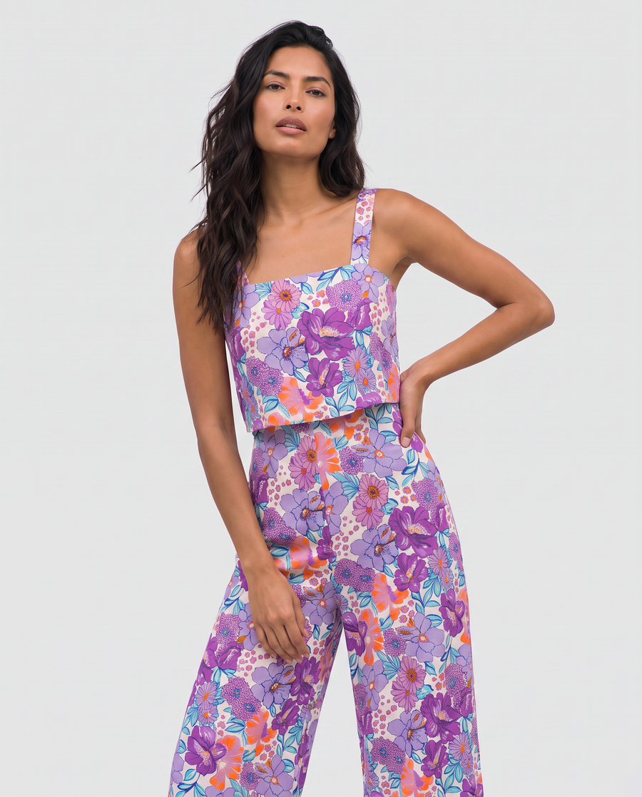 Virelle | Combinaison Fleurie Femme
