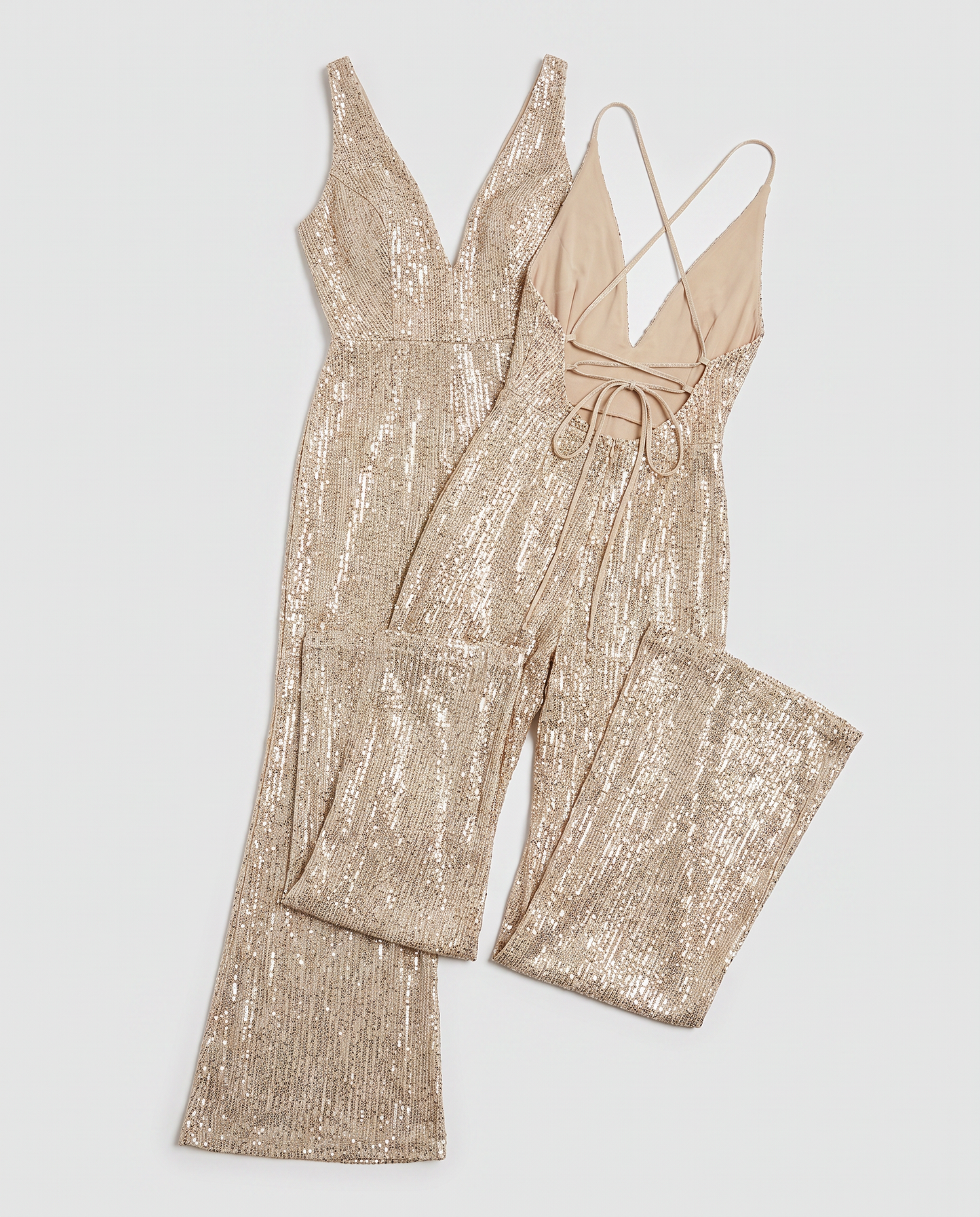 Virelle | Combinaison Halter Pailletée
