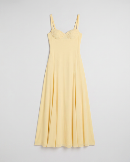 Virelle | Robe Maxi À Fines Bretelles