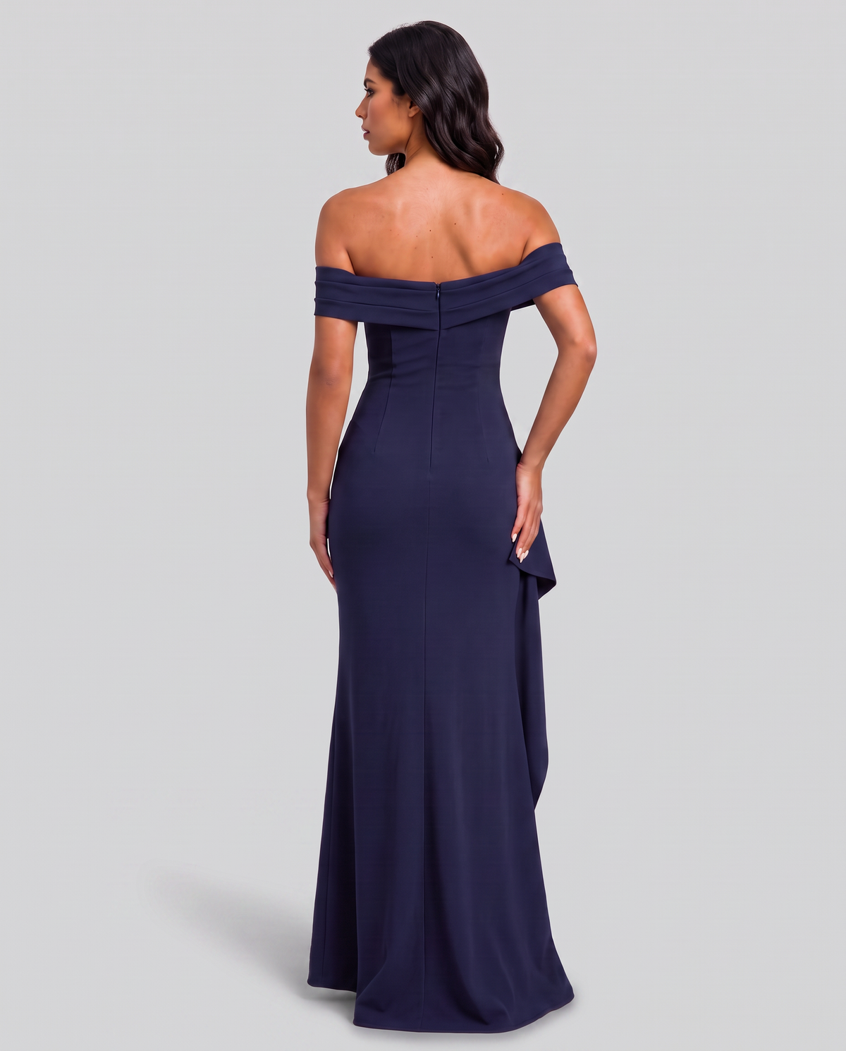 Virelle | Robe Maxi Bardot Fendue