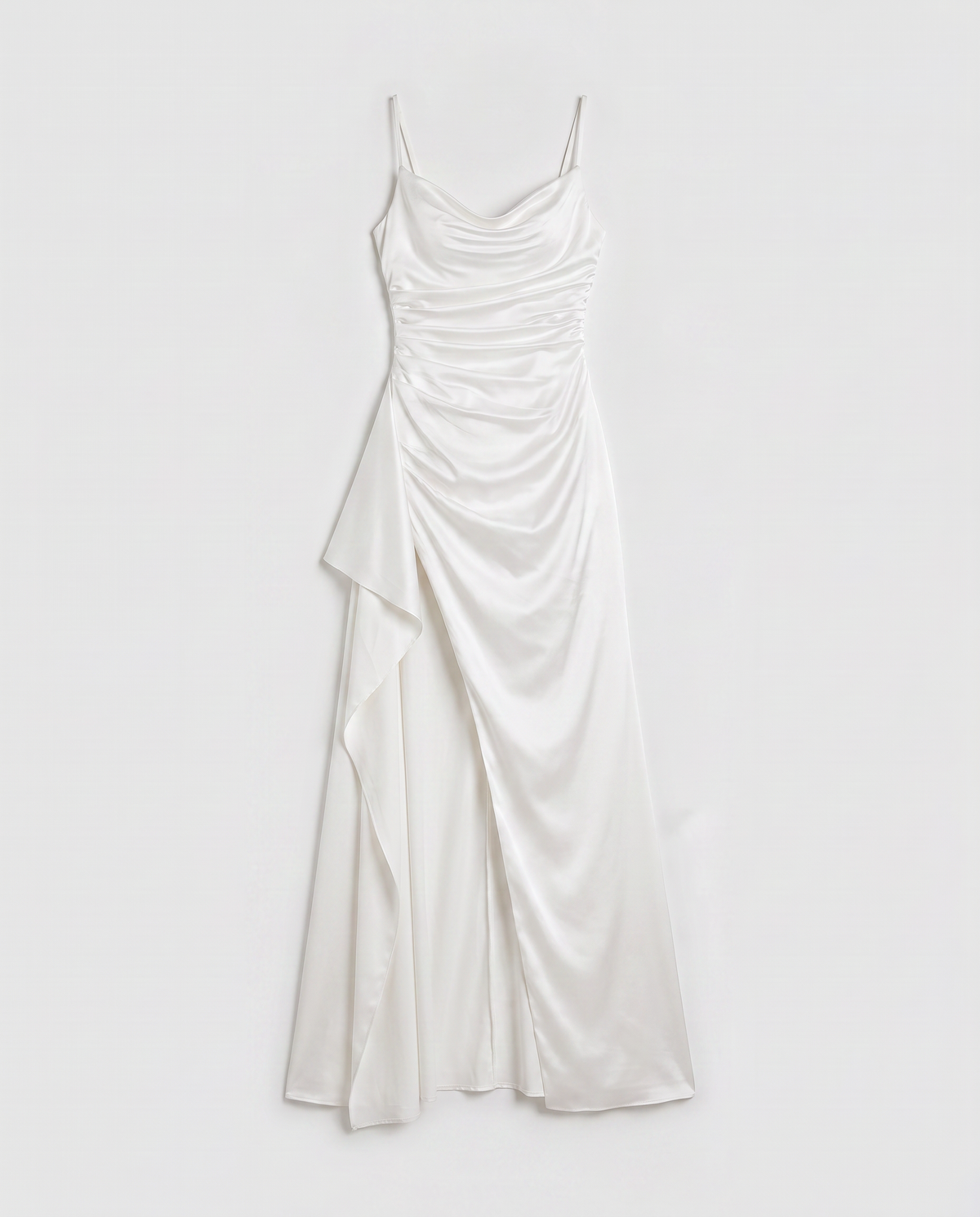 Virelle | Robe Maxi À Fente Drapée