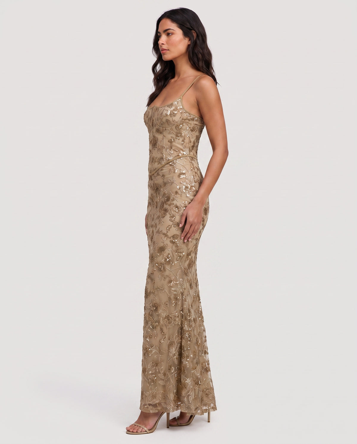 Virelle | Robe Maxi Brodée Femme