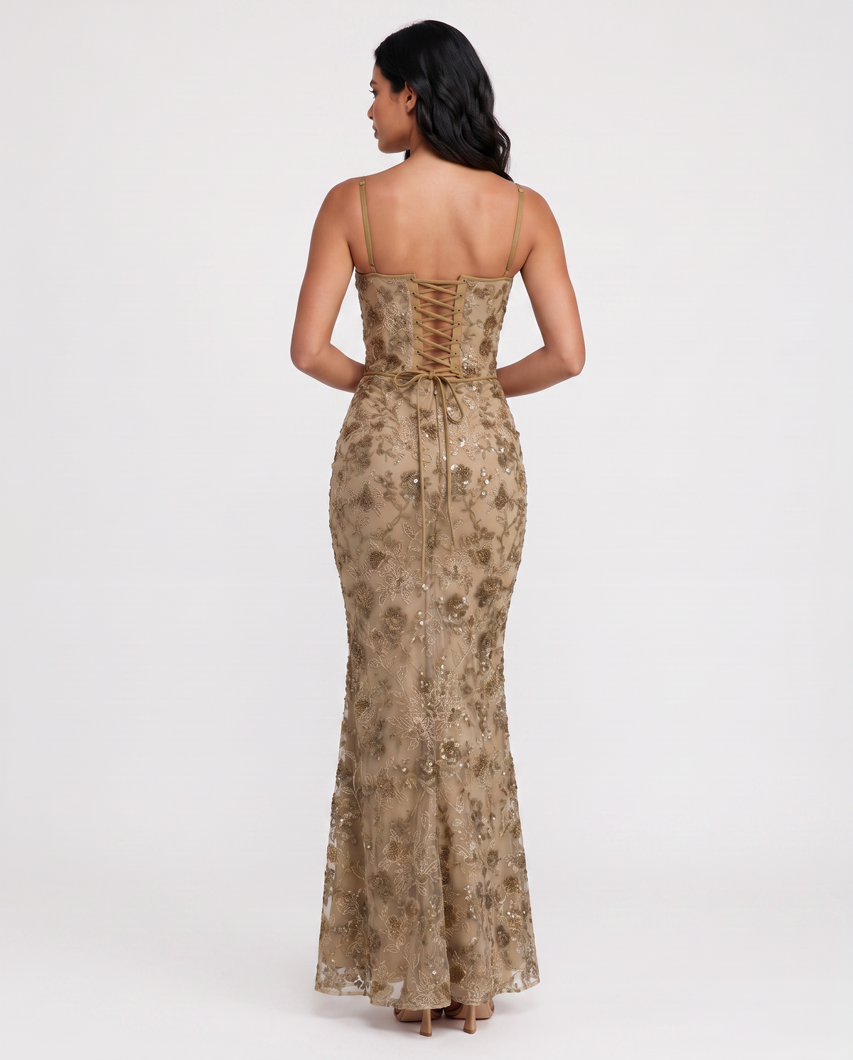 Virelle | Robe Maxi Brodée Femme
