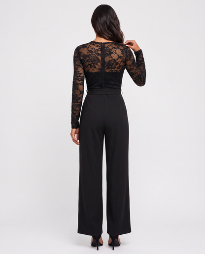 Virelle | Combinaison Dentelle Manches Longues
