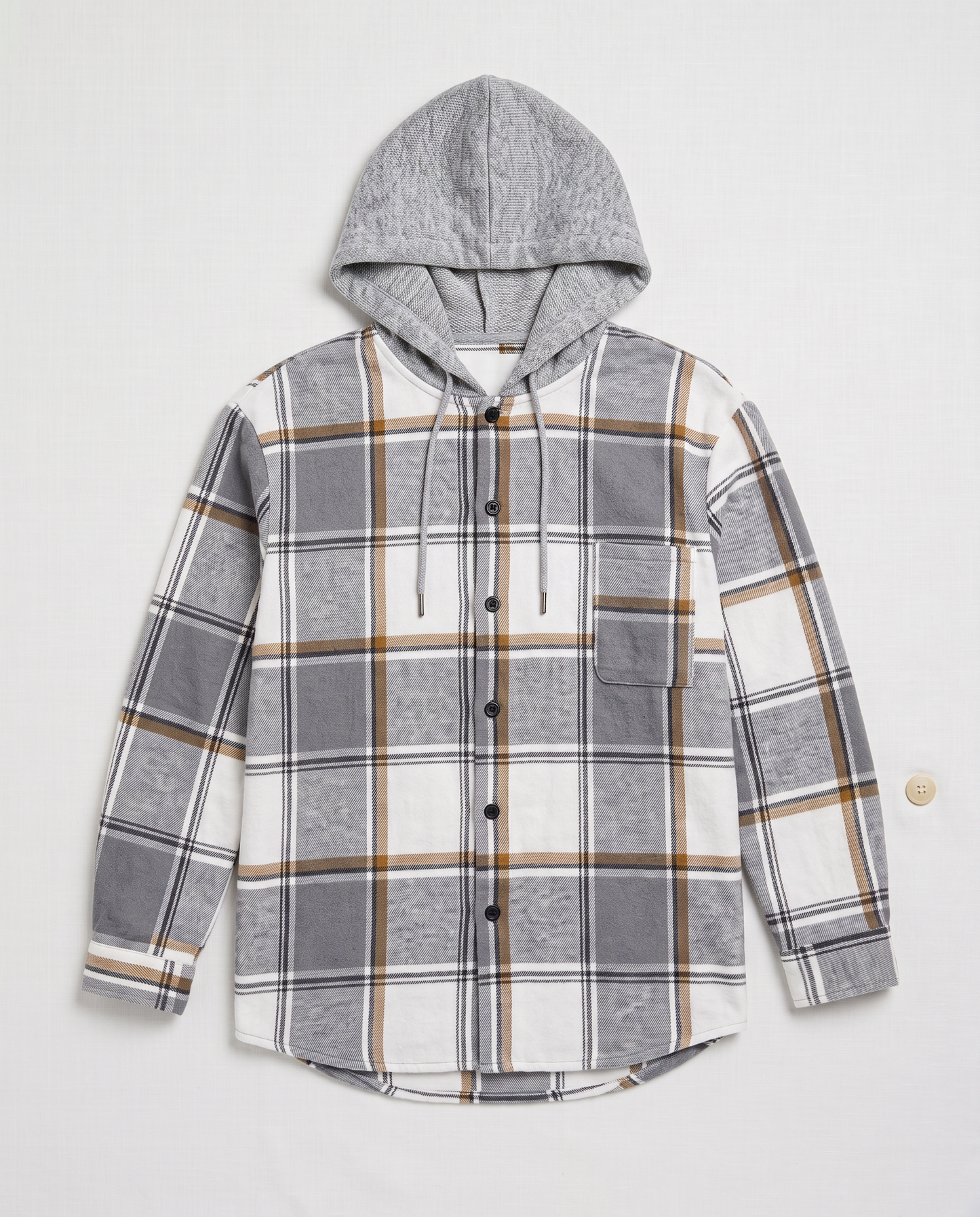 Virelle | Veste À Carreaux Avec Capuche