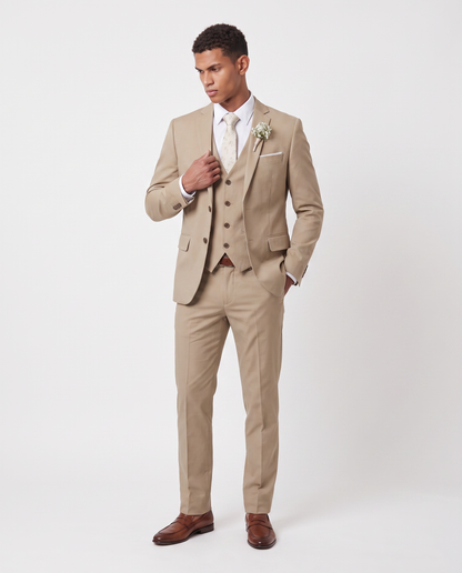 Virelle | Costume Homme 3 Pièces en Lin