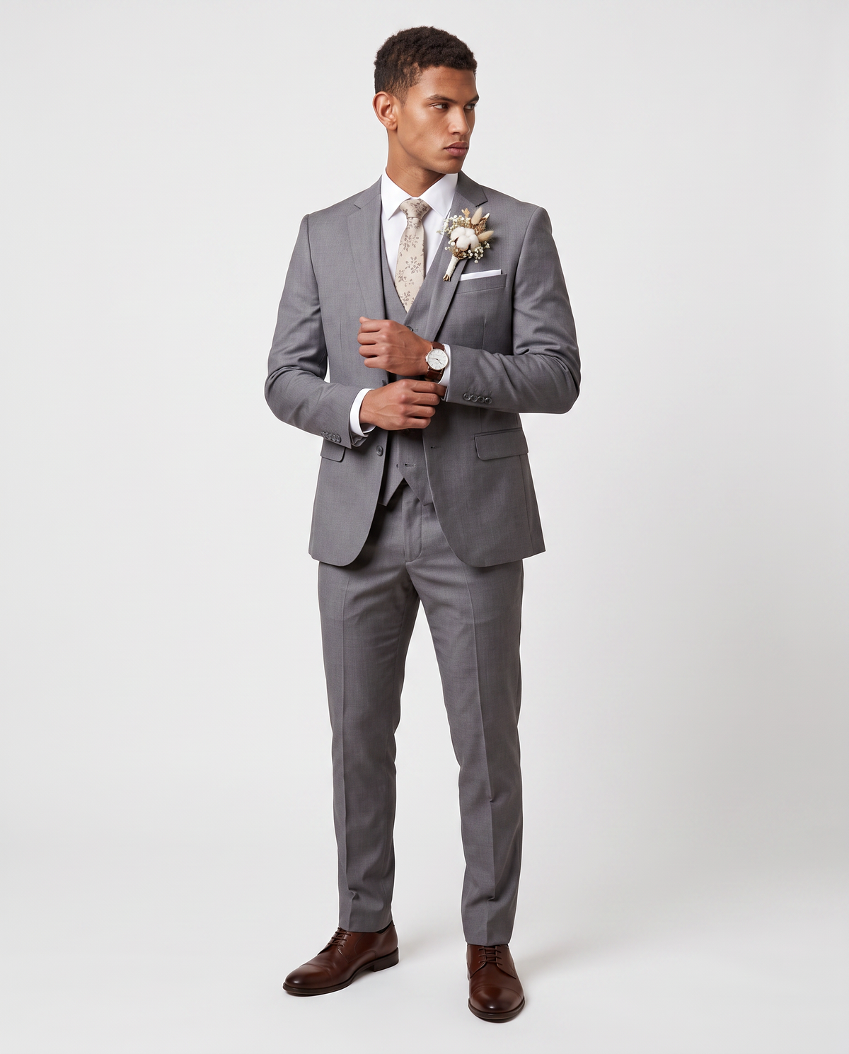 Virelle | Costume Homme 3 Pièces en Lin