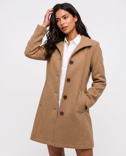 Virelle | Manteau Long Tailleur Femme