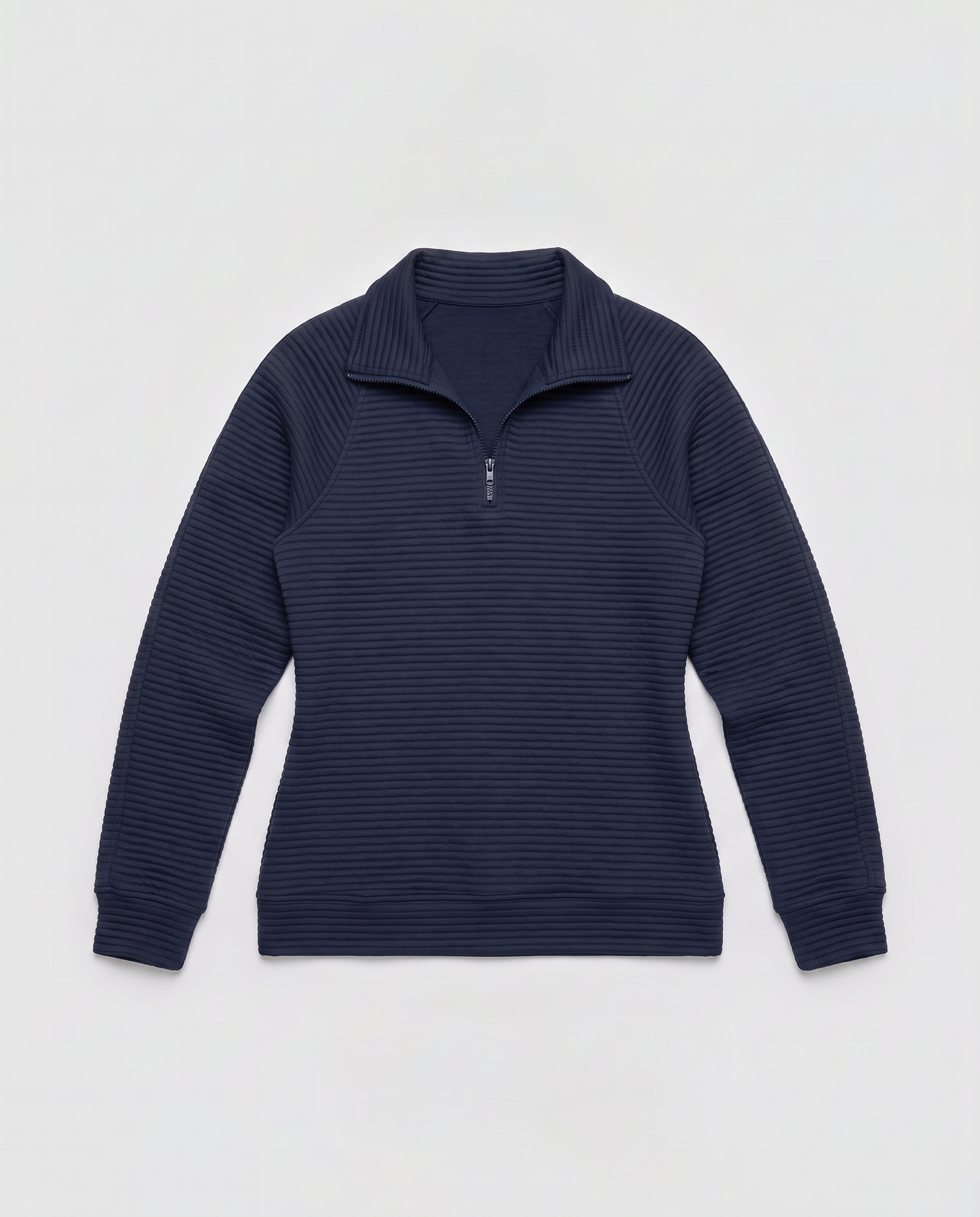 Virelle | Pull Côtelé Demi-Zip Femme
