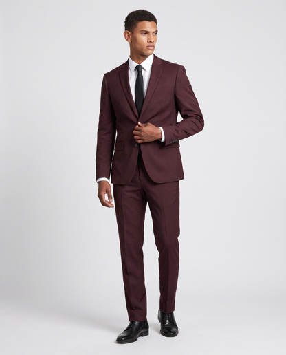 Virelle | Costume Business Homme Bordeaux