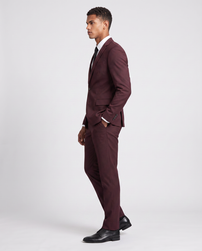 Virelle | Costume Business Homme Bordeaux
