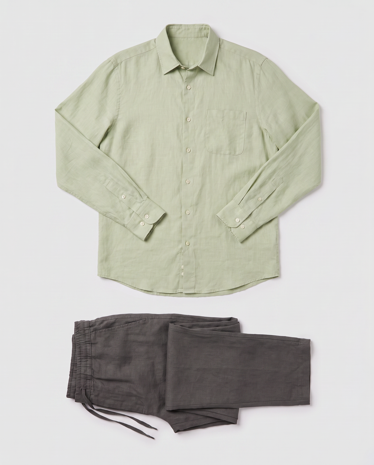 Virelle | Ensemble Chemise Et Pantalon En Lin