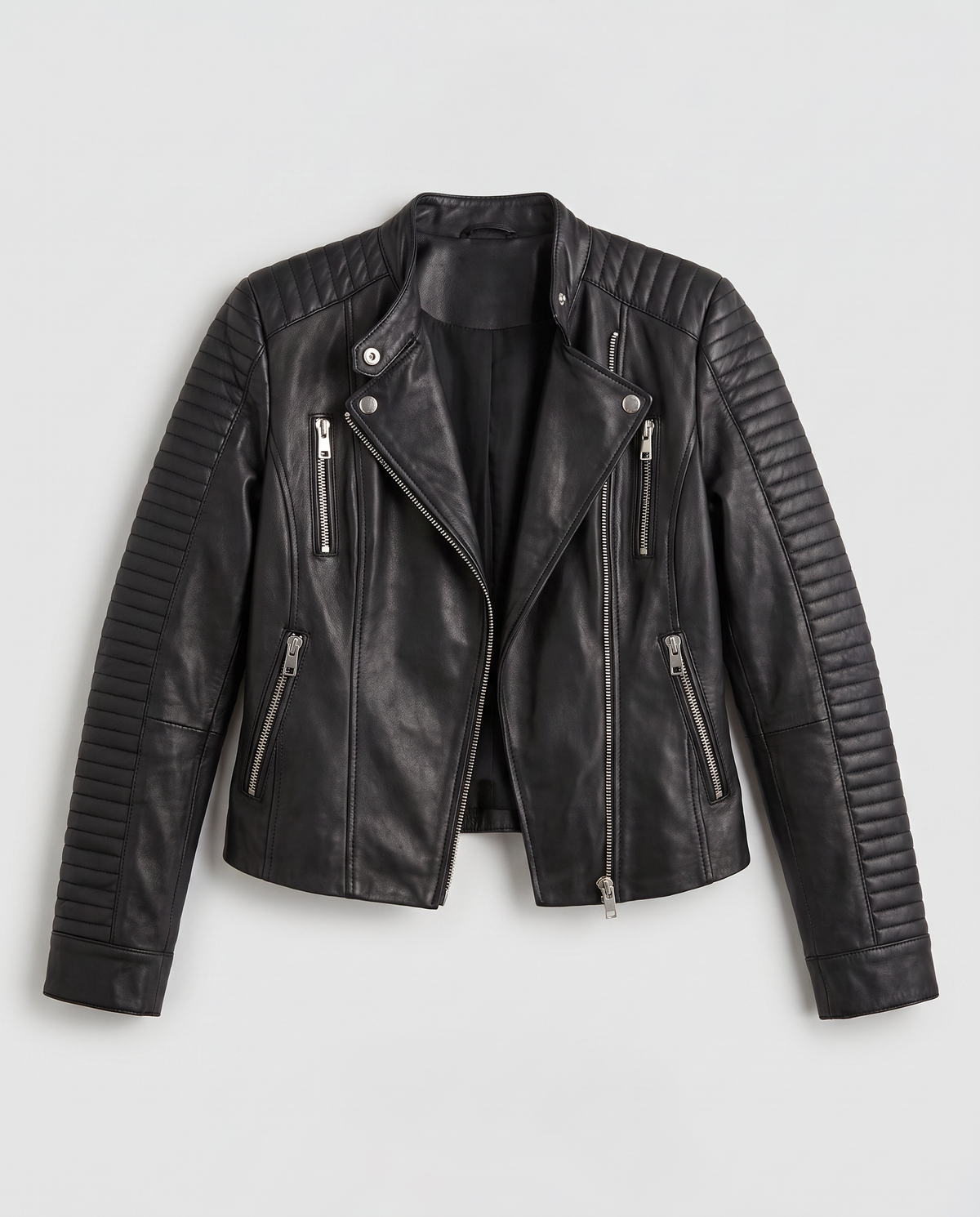 Virelle | Veste Courte Effet Cuir Femme