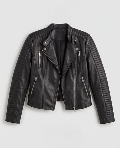Virelle | Veste Courte Effet Cuir Femme