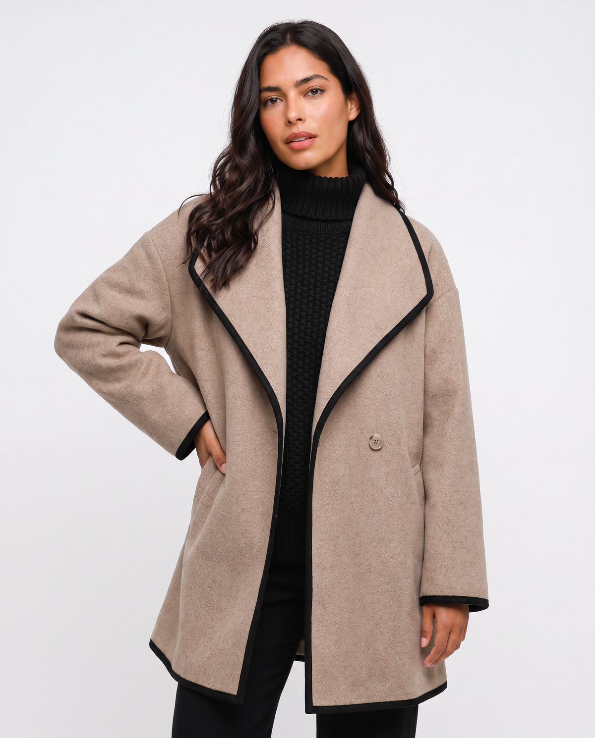 Virelle | Manteau Ample Femme Uni