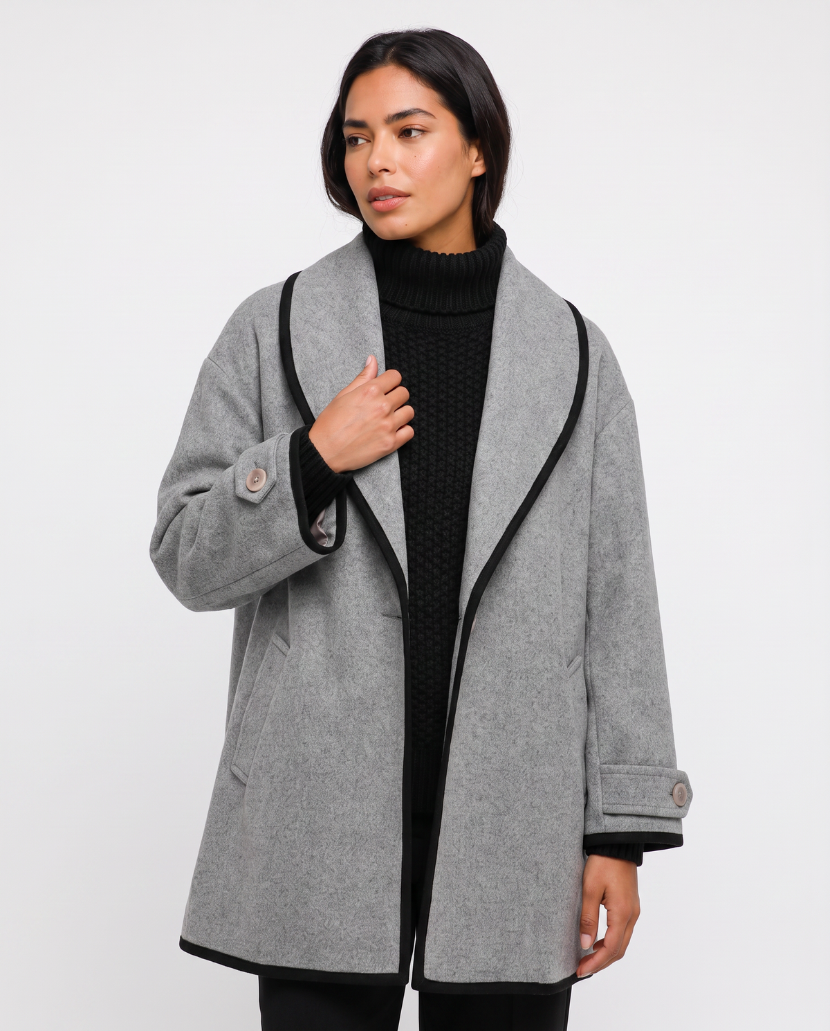 Virelle | Manteau Ample Femme Uni