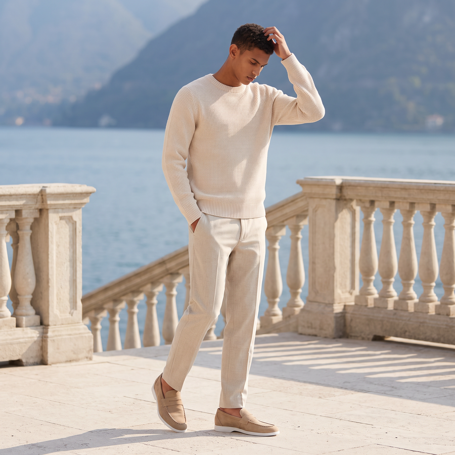 Virelle | Mocassins Homme en Cuir à Enfiler