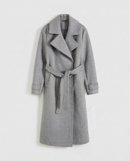 Virelle | Manteau Long Ceinturé Femme