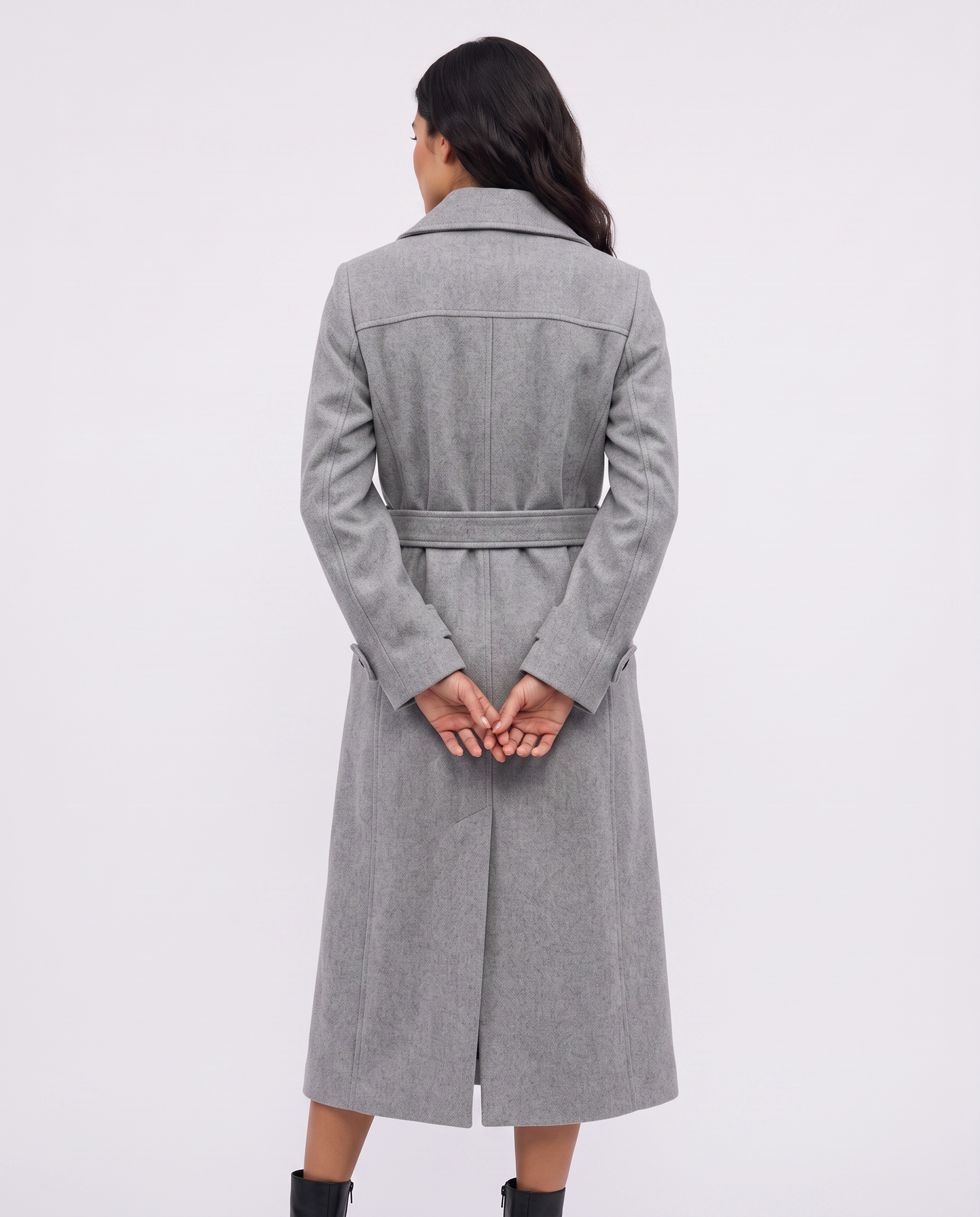 Virelle | Manteau Long Ceinturé Femme