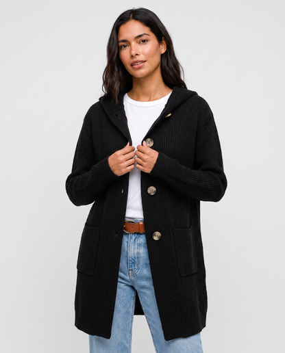 Virelle | Cardigan Long Boutonné Femme