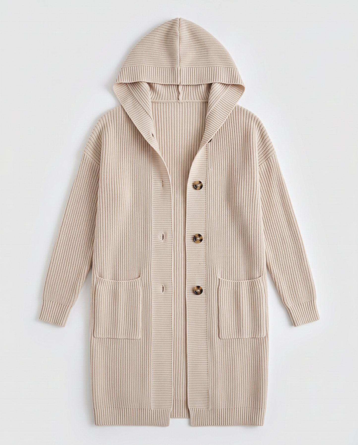 Virelle | Cardigan Long Boutonné Femme