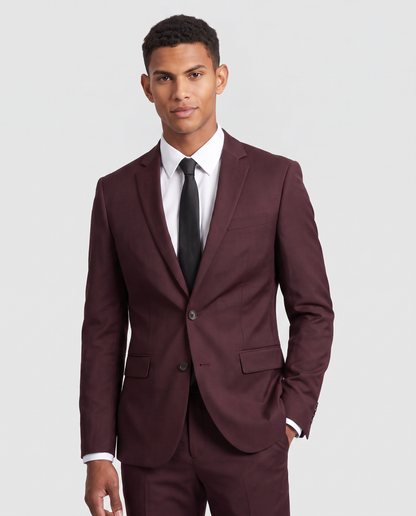 Virelle | Costume Business Homme Bordeaux