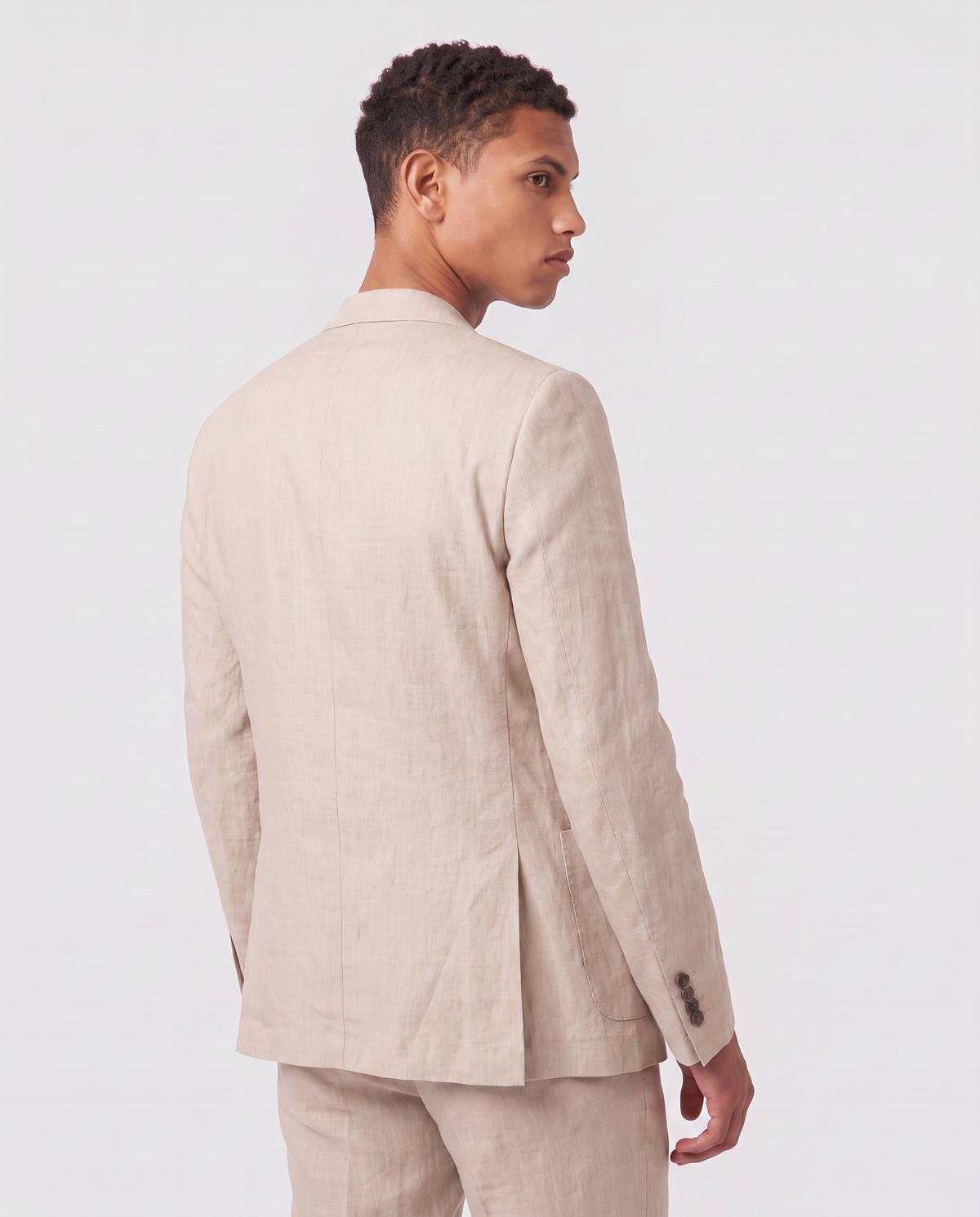 Virelle | Blazer Homme Beige Texturé