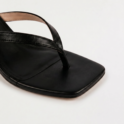 Virelle | Sandales Femme à Petit Talon et Bout Carré