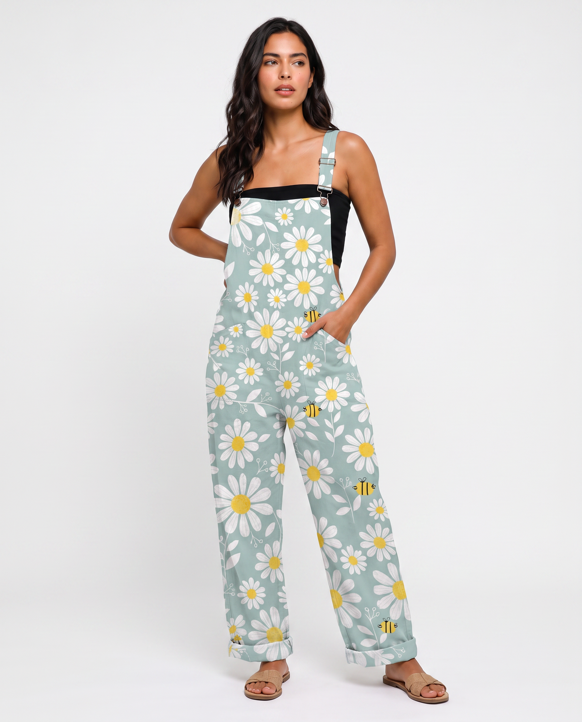 Virelle | Combinaison Large Femme à Bretelles