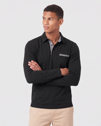 Virelle | Polo Homme Casual Manches Longues