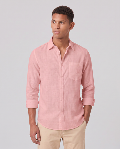 Virelle | Chemise Homme En Lin Décontractée